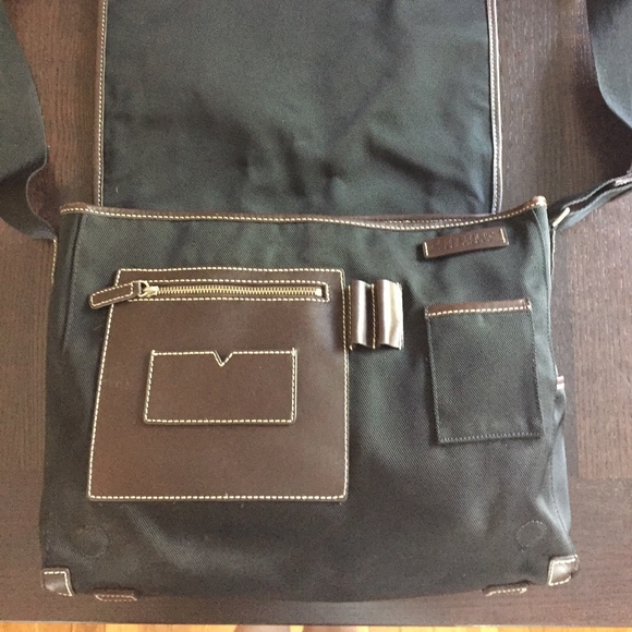 ACME MADE Striped Multicolor Laptop Courier bag - Picture 2 of 14